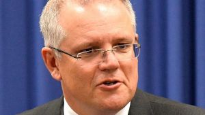 Treasurer Scott Morrison.