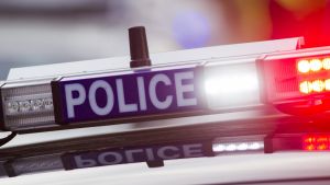 It's the second time a police car has been rammed in Melbourne's inner north in the past few weeks. 