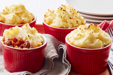 Shepherd's pie with root vegetable mash