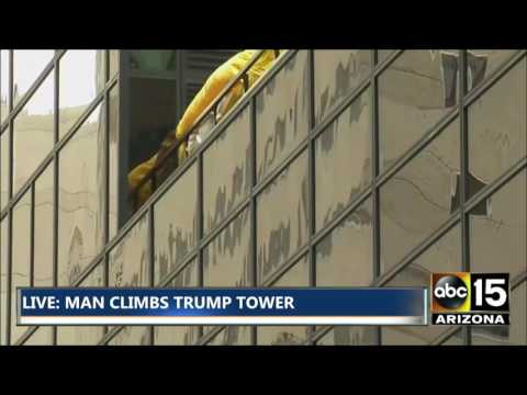 FULL: Man climbing Trump Tower, Mike Pence in Ohio, Donald Trump in Ft. Lauderdale, FL