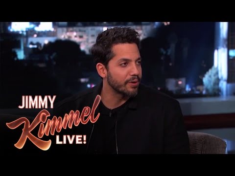 David Blaine Magic Tricks on Jimmy Kimmel Live PART 1