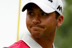 Blew it: Jason Day lost out to Dustin Johnson in the WGC Invitational.