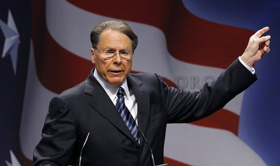 FILE - In this Feb. 10, 2011 file photo, National Rifle Association Executive Vice President and CEO Wayne LaPierre speaks in Washington. Negotiators at the United Nations are working against a Friday deadline to put final touches on a treaty cracking down on the $60 billion global illicit trade in small arms, a move aimed at curbing violence in some of the most troubled corners of the world. In the United States, gun activists denounce it as an end-run around their constitutional right to bear arms.  (AP Photo/Alex Brandon, File) Photo: Alex Brandon, Associated Press