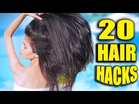 20 HAIR HACKS Every Girl Should Know 💋 2016