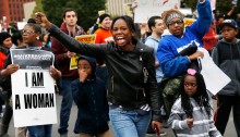 Black women protestor Kasama Project