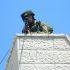 An Israeli soldier takes aim an internationals, in an effort to intimidate.