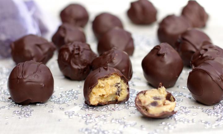 Cookie dough truffles