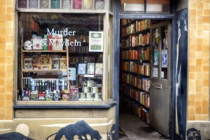 Murder and Mayhem Bookshop.