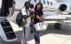 LIFESTYLE: Sulley Muntari flies on private jet with wife and son for holiday