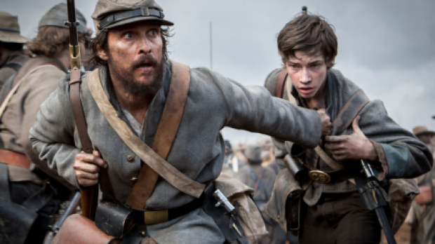 Soldier on: Matthew McConaughey in the Civil War drama Free State of Jones.