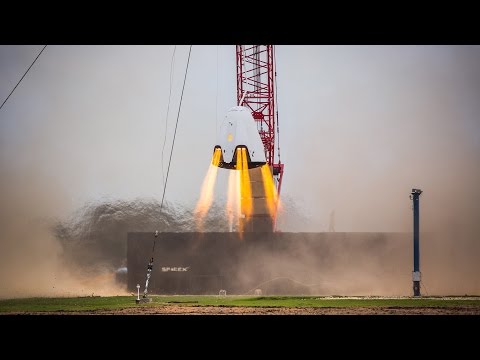 Dragon 2 Propulsive Hover Test