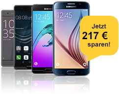 Smartphone-Wochen: Mit Top-Handys sparen!