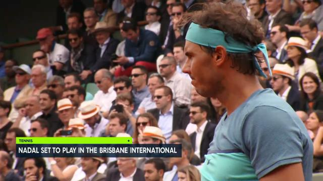 Nadal to play in Brisbane