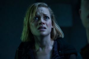 This image released by Sony Pictures shows Jane Levy, left, and Dylan Minnette in a scene from "Dont Breathe." (Gordon ...