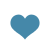 WikiFont uniE033 - heart - blue.svg