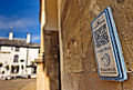 QRpedia plaque for Shire Hall, Monmouth.jpg