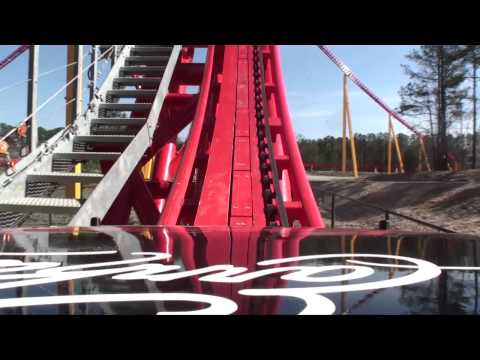 Intimidator 305 Roller Coaster HD REAL Front Seat POV Kings Dominion