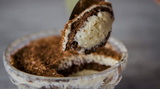 Sweet delight of Provini's tiramisu.