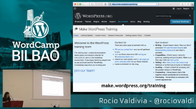 Rocío Valdivia: Cómo involucrarte (más) con WordPress