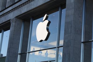 Apple shop in Hamburg, Germany