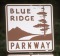 The Blue Ridge Parkway, Virginia, US, takes you across the high ridges of the Appalachian Mountains.