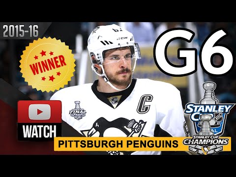 Pittsburgh Penguins vs San Jose Sharks. 2016 NHL Playoffs. SCF. Game 6. 06.12.2016. (HD)