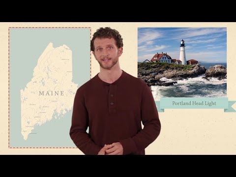 Maine - 50 States - US Geography