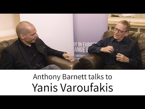 Anthony Barnett talks to Yanis Varoufakis at Another Europe Is Possible