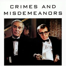 <cite>Crimes and Misdemeanors</cite> movie poster