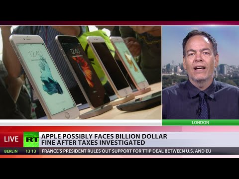 Apple won't pay the €13bn unpaid tax to Ireland - Max Keiser