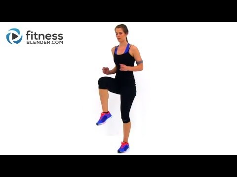 Fat Burning Cardio Workout - 37 Minute Fitness Blender Cardio Workout at Home