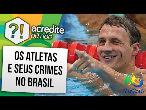 5 ATLETAS QUE ACHARAM QUE COMETER CRIME NO BRASIL ERA FÁCIL