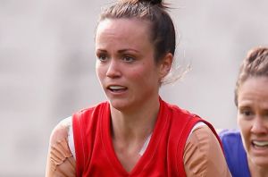 Melbourne footballer Daisy Pearce.