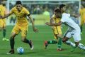 PERTH, AUSTRALIA - SEPTEMBER 01: Tomas Rogic of Australia controls the ball during the 2018 FIFA World Cup Qualifier ...