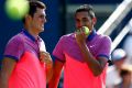 Excited: Bernard Tomic is relishing the chance to play fellow Australian Nick Kyrgios in the US Open third round.