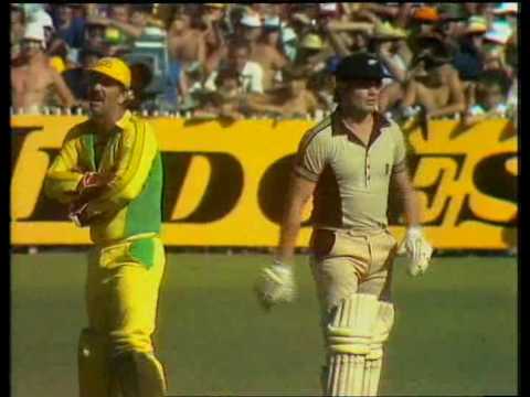 Most disgraceful moment in the history of cricket