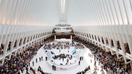 The central promenade of the World Trade Center Transportation Hub is called the Oculus.