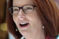 News.  Former Prime Minister Julia Gillard at a book signing at the Canberra Centre.  23 December 2014.  Canberra Times ...