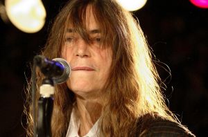 Singer and poet Patti Smith of The Patti Smith Group and wife of the late Fred 'Sonic' Smith of The MC5. She is a 2007 ...
