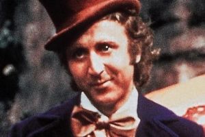 Gene Wilder in his role as the much-loved Willy Wonka.