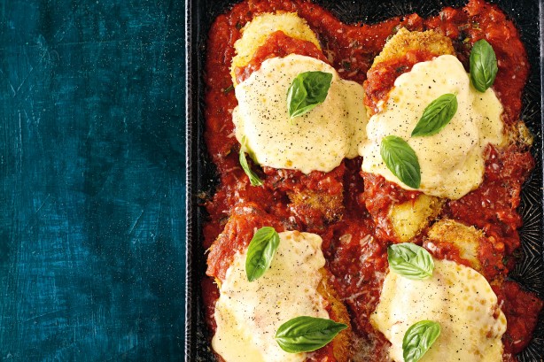 Easy chicken parmigiana