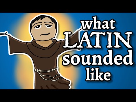 What Latin Sounded Like - and how we know