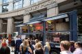 Happy as Larry food truck is among many that stop at Chifley Tower in Sydney.