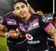 Top of the pops: A new survey has ranked Shaun Johnson as the most influential NRL player on social media.