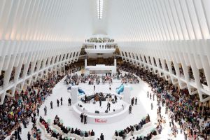 The central promenade of the World Trade Center Transportation Hub is called the Oculus.