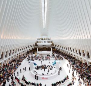 The central promenade of the World Trade Center Transportation Hub is called the Oculus.