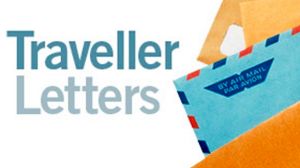 Traveller letters, logo