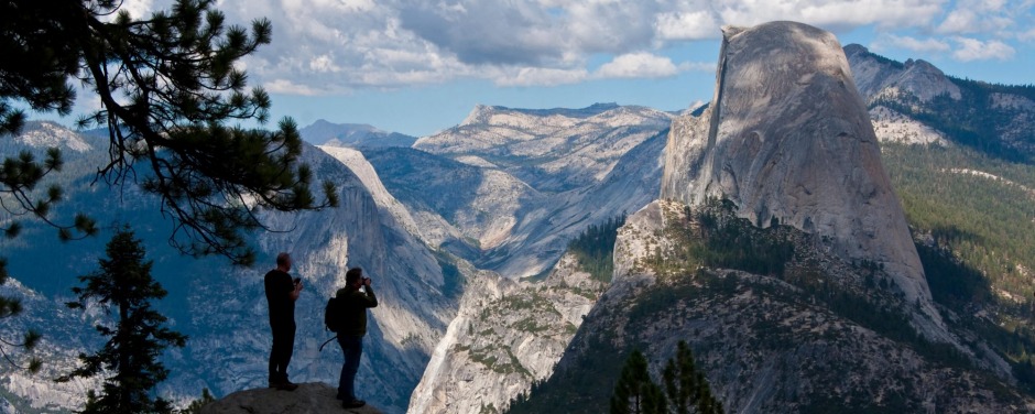 Yosemite National Park from Glacier Point.