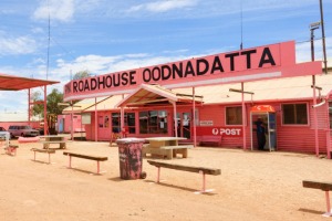 Pink Roadhouse, Oodnadatta, South Australia.