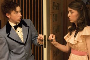 Harrison Feldman and Bethany Whitmore in <i>Girl Asleep</i>.